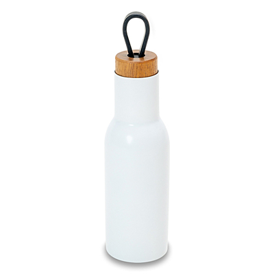 HEME 400 ml vacuum bottle, white