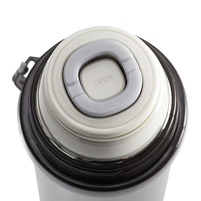 PICNIC PAL thermos with mug 600 ml,  silver