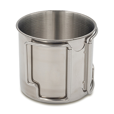 POKHARA 350 ml tourist mug, silver