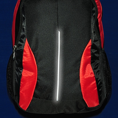 DES MOINES backpack,  red/black
