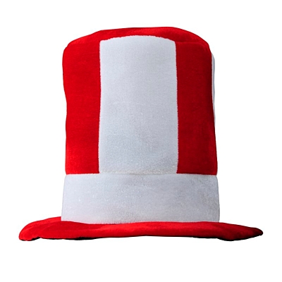 FAN'S TOP fan's hat, white/red