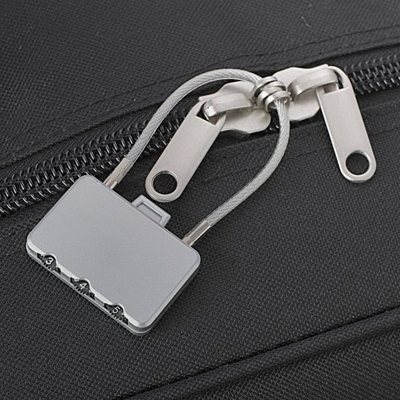 PADLOCK luggage lock,  silver