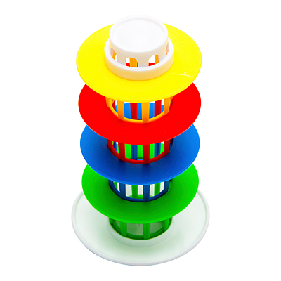 BALANCE TOWER game,  multicolor