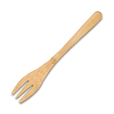 DISH cutlery set from bamboo, beige