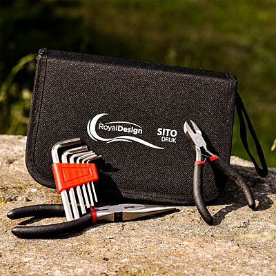 EXPAND tool set,  black/red