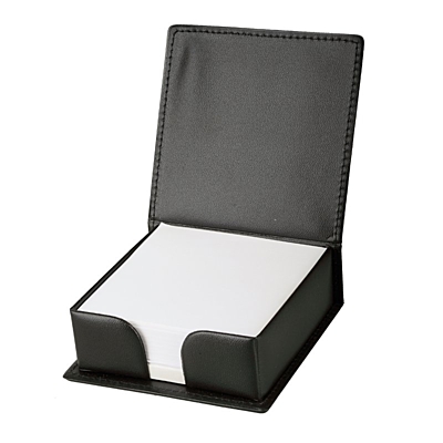 BOX box with paper notes,  black