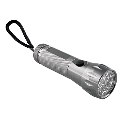 NIFTY LED Flashlight,  silver