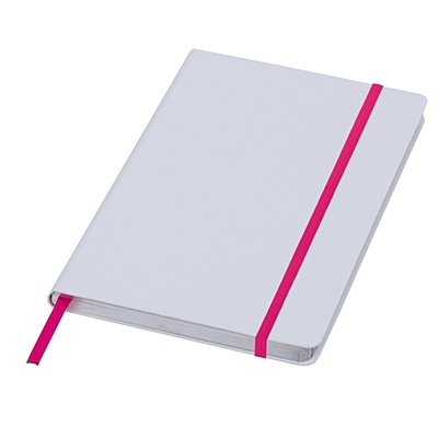 VALLADOLID notebook with clean pages 130x210 / 160 pages,  white