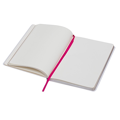 VALLADOLID zápisník se čistými stranami 130x210 / 160 stran,  bílá