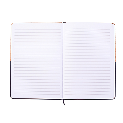 GIRONA notebook with lined pages, 80 pages, black