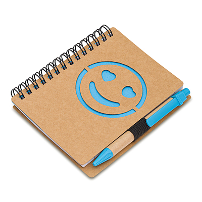 SMILE notebook and pen set