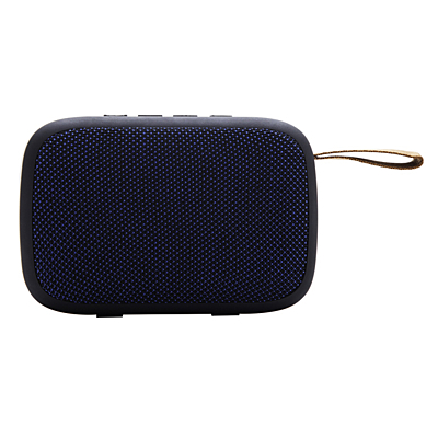 MUSIC PLUNGE speaker with FM radio,  blue