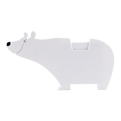 POLAR MEMO stand with paper notes,  white