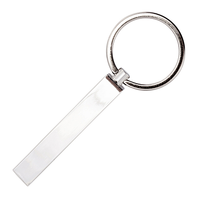 EVEN key ring,  silver