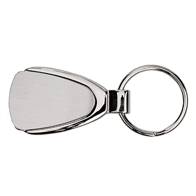 IDEA metal key ring,  silver