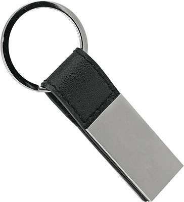 SMART key ring,  silver/black