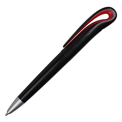CYGNE ballpoint pen,  black/red