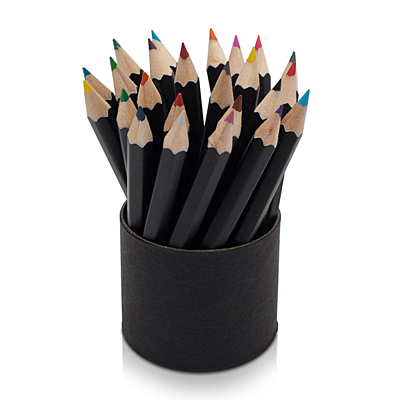 CRAYON 24 set of crayons,  black