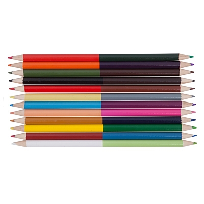 DUO set of crayons,  dark blue