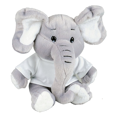 ELEPHANT plush toy,  grey