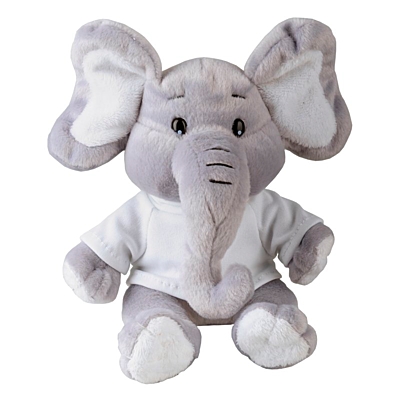 ELEPHANT plush toy,  grey