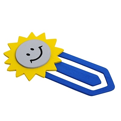 SUNSHINE bookmark,  blue/yellow