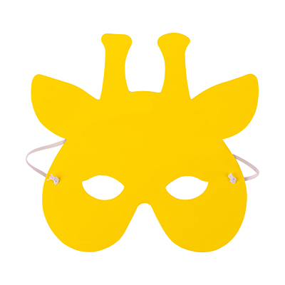 ANIMALS set of party masks, mix