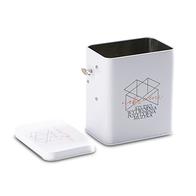 MELODY wind-up music box, white
