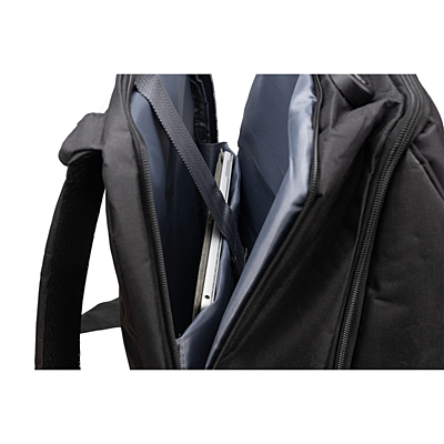 YORK laptop backpack, black