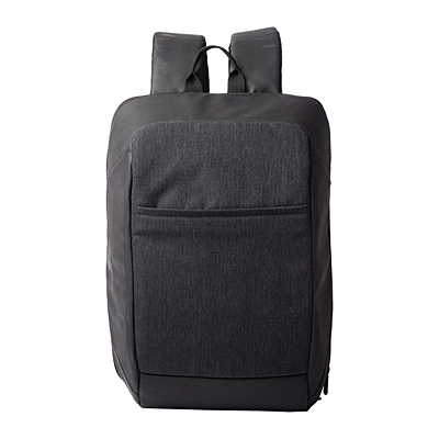 INDIO stiffened laptop backpack, graphite