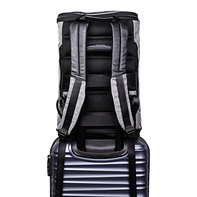 DIAGONAL backpack to the city,  grey